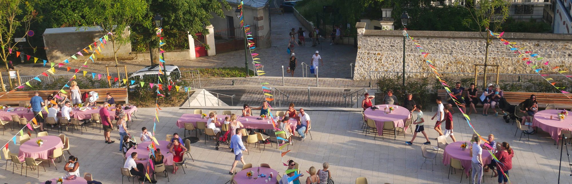Photo de la place d'Andilly