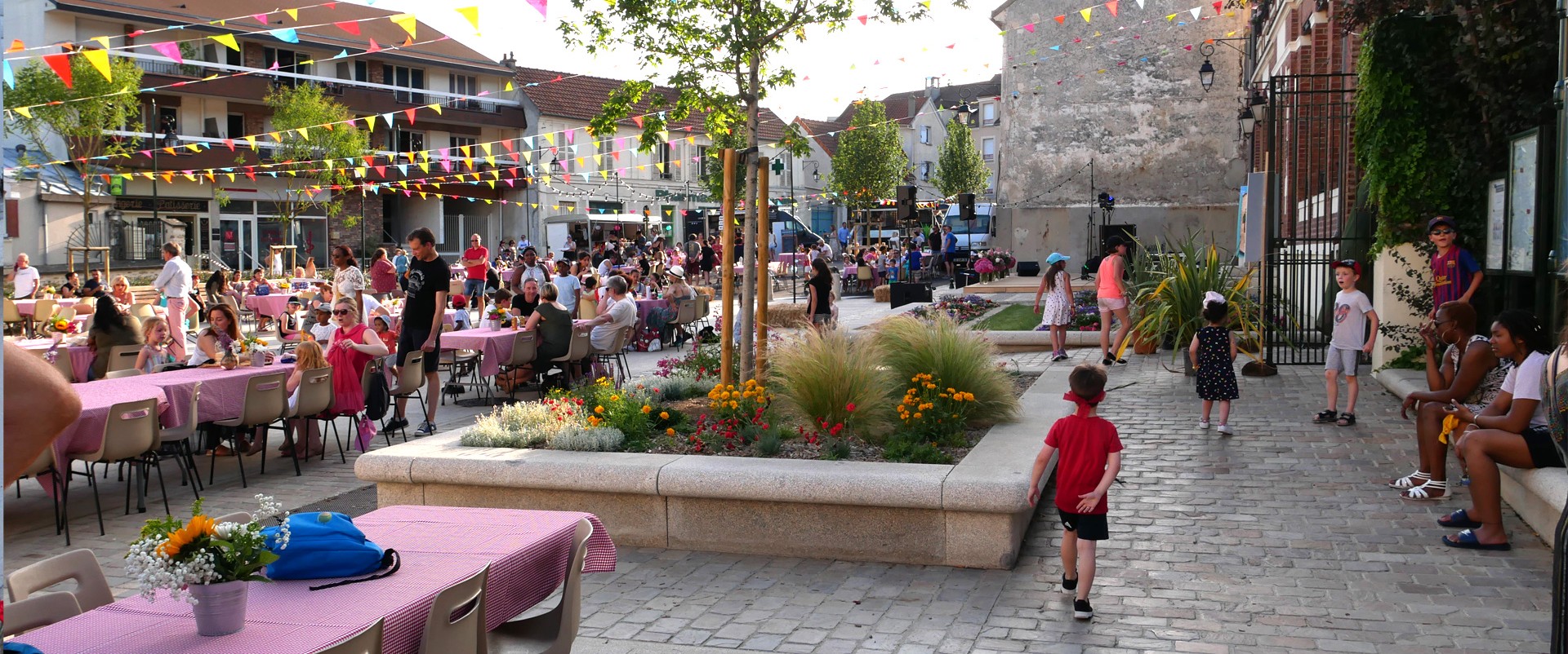 Aménagement du centre bourg d&rsquo;Andilly