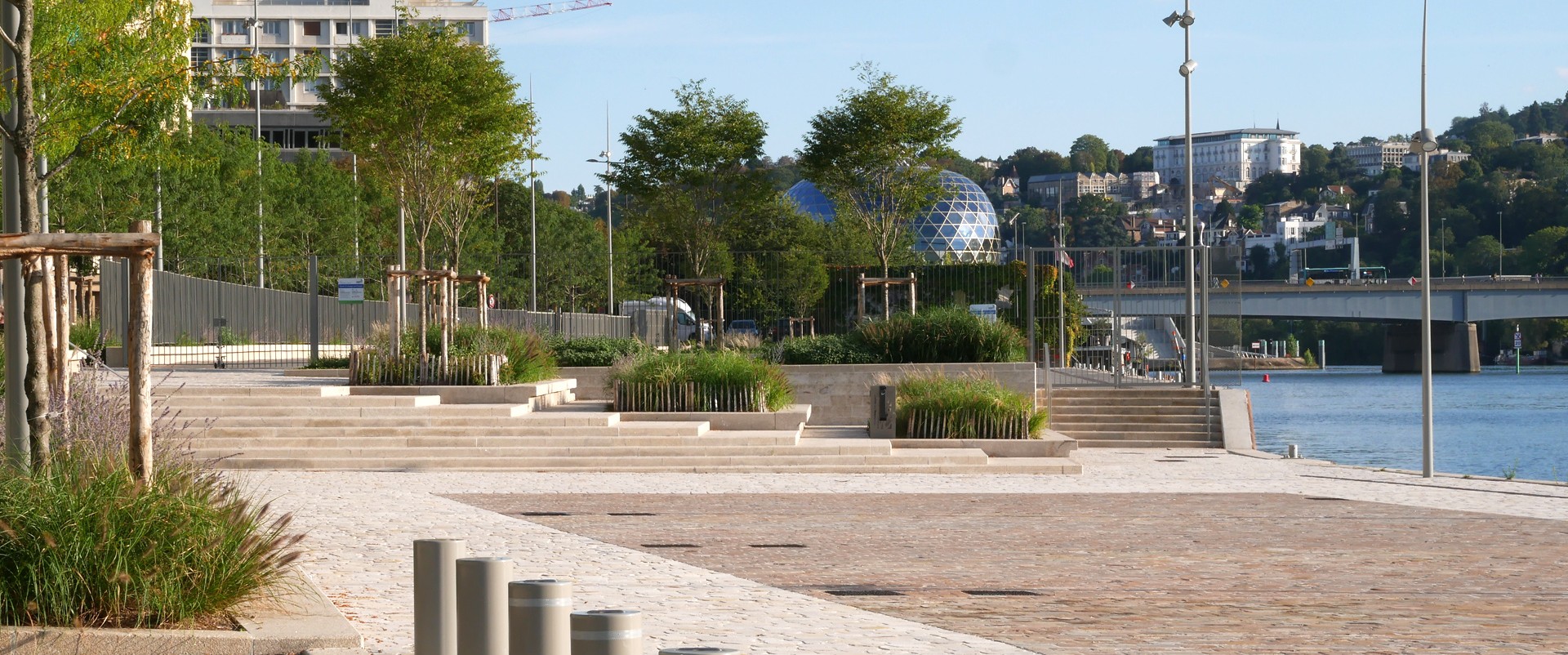 Réaménagement du port de Boulogne-Legrand à Boulogne-Billancourt