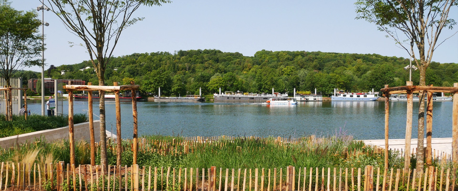 Réaménagement du port de Boulogne-Legrand à Boulogne-Billancourt