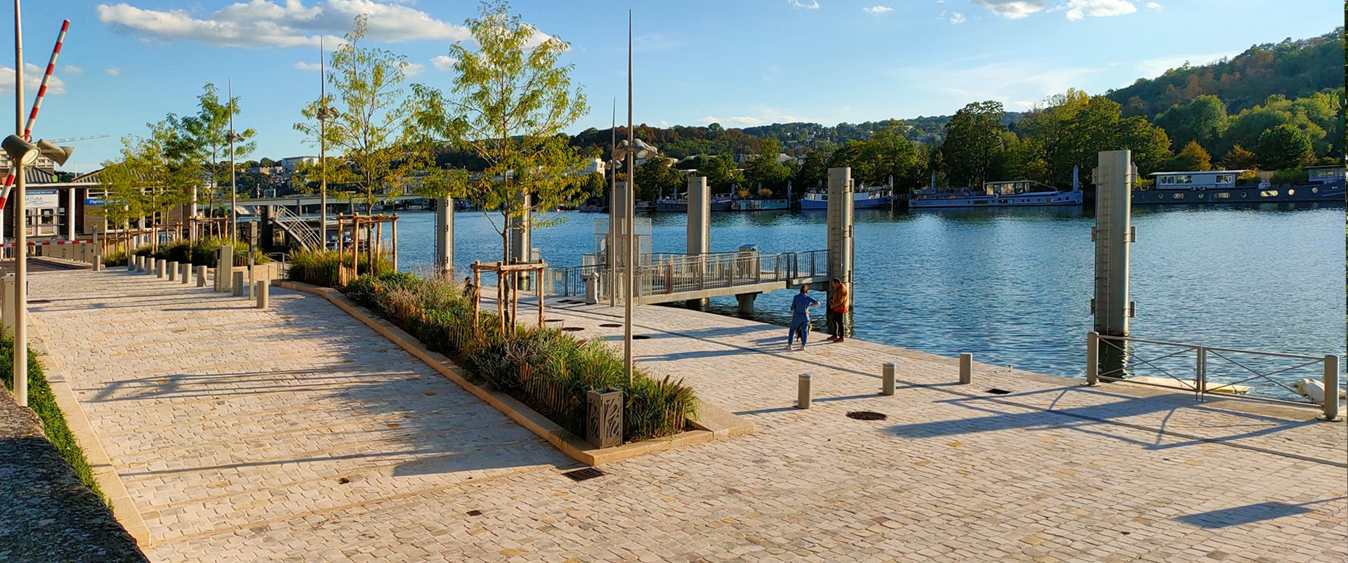 Réaménagement du port de Boulogne-Legrand à Boulogne-Billancourt