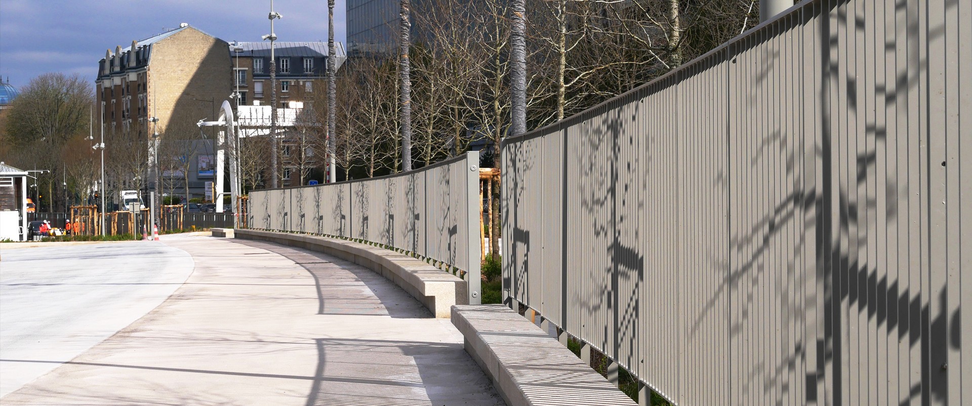 Réaménagement du port de Boulogne-Legrand à Boulogne-Billancourt