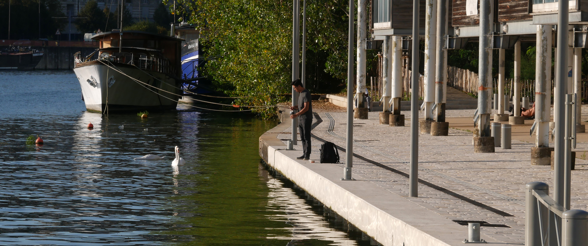 Réaménagement du port de Boulogne-Legrand à Boulogne-Billancourt
