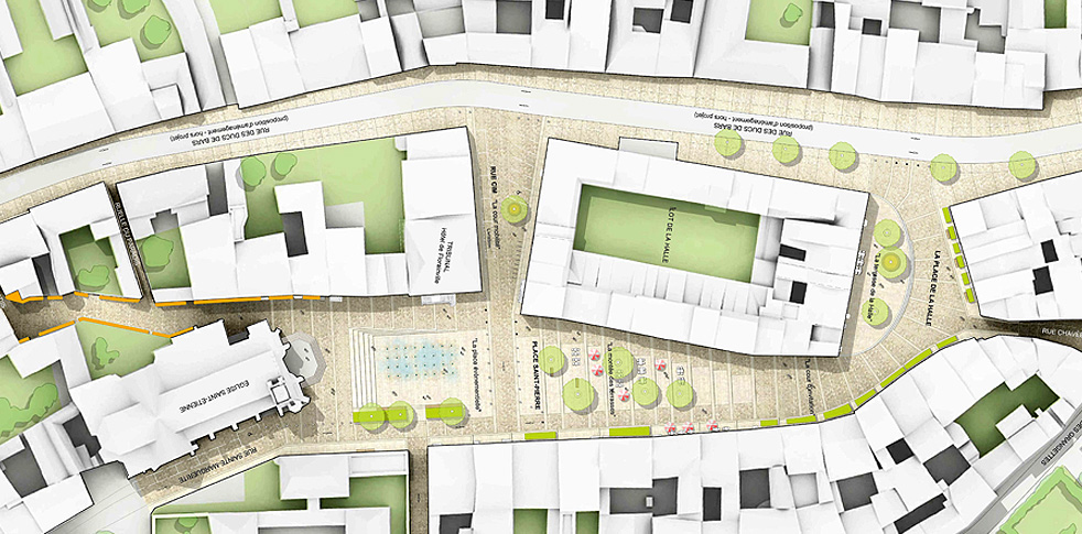 Aménagement du quartier de la Ville-Haute à Bar-le-Duc