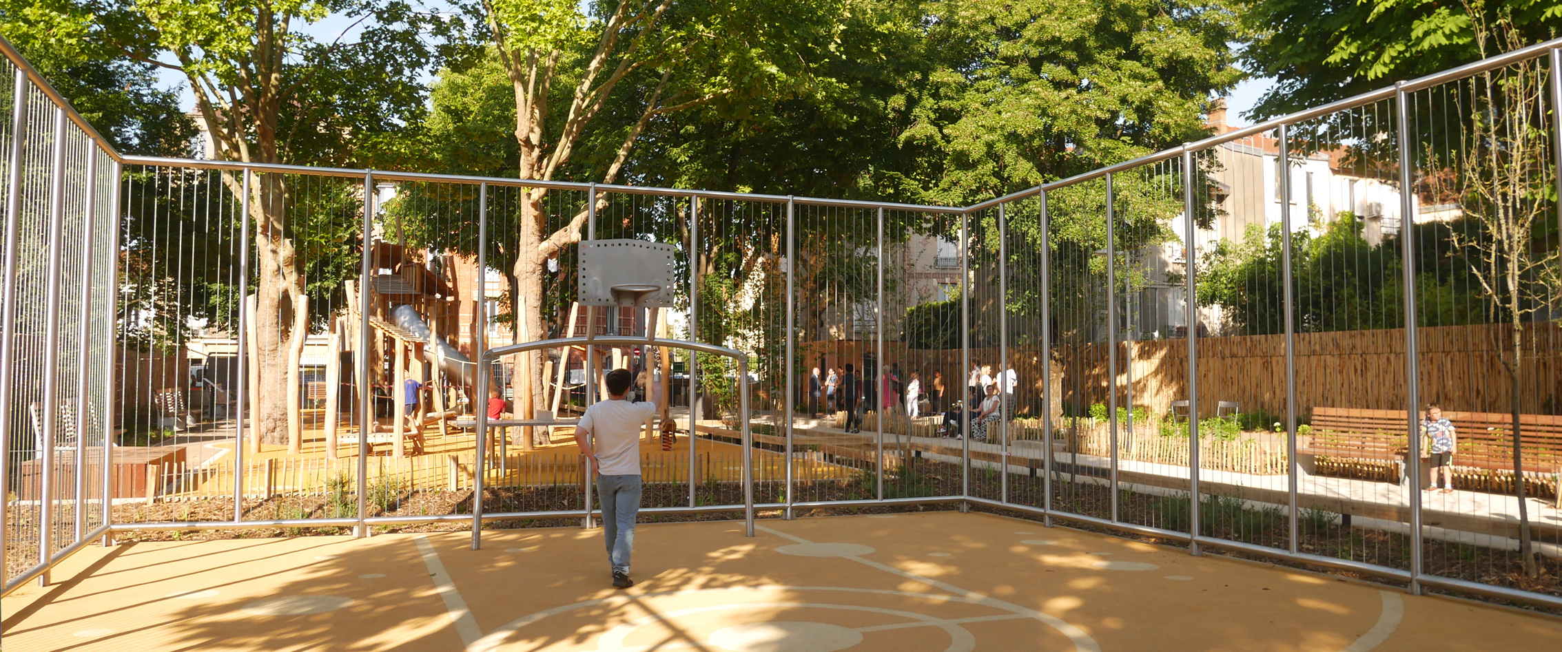 Aménagement du square Colbert à Colombes