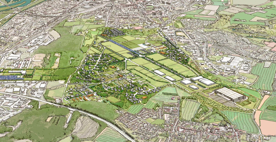 Maîtrise d&rsquo;œuvre urbaine du plateau de Frescaty