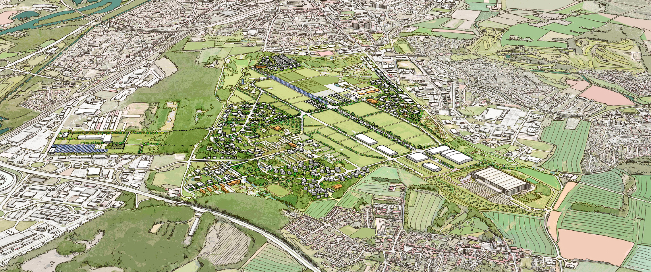 Maîtrise d'œuvre urbaine du plateau de Frescaty
