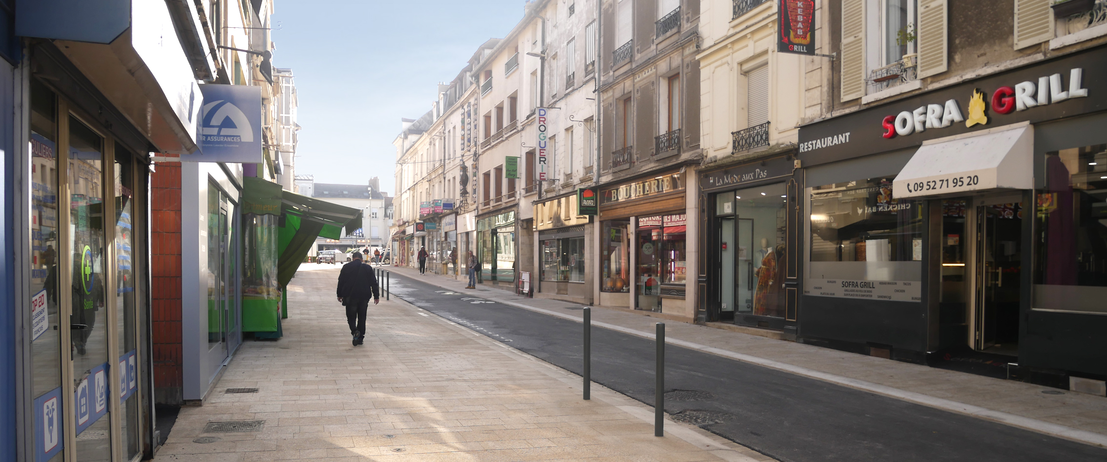 Réaménagement des espaces publics de la rue du Maréchal Foch à Meulan-en-Yvelines