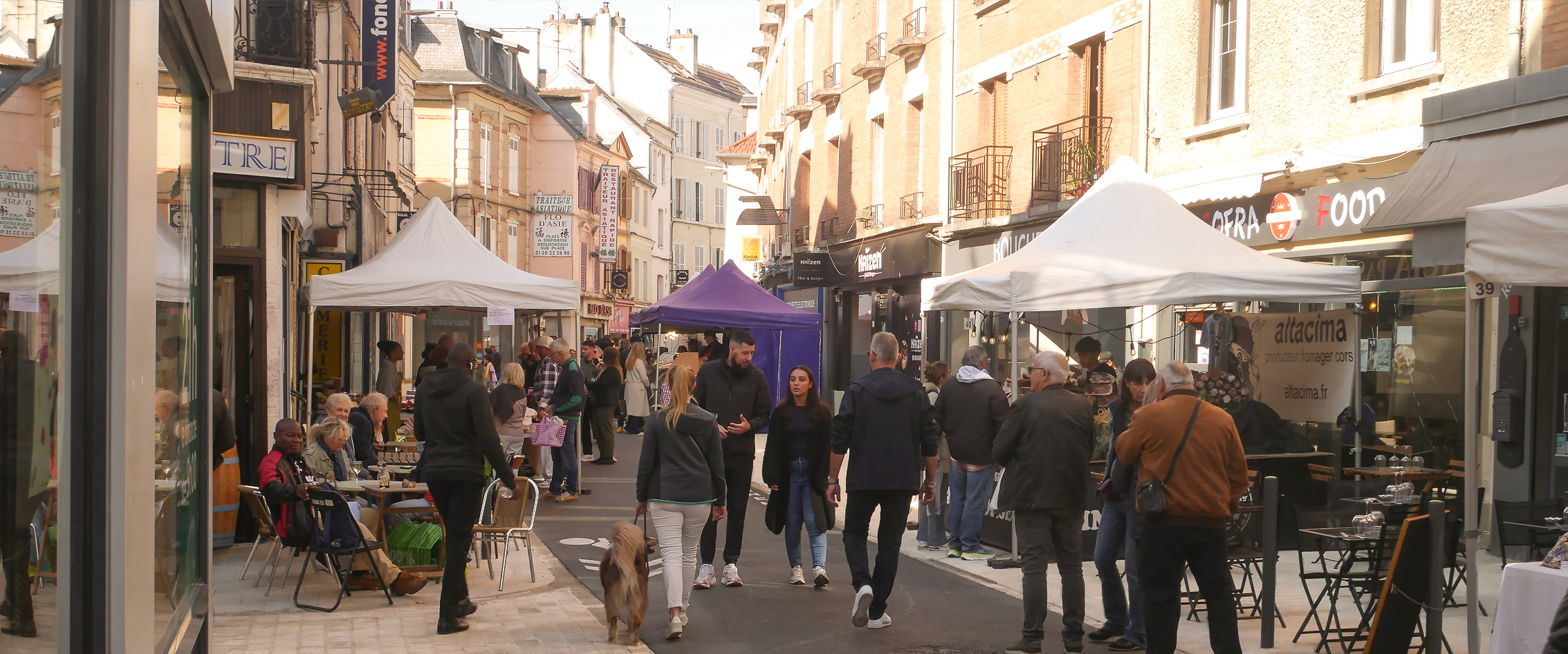 Réaménagement des espaces publics de la rue du Maréchal Foch à Meulan-en-Yvelines