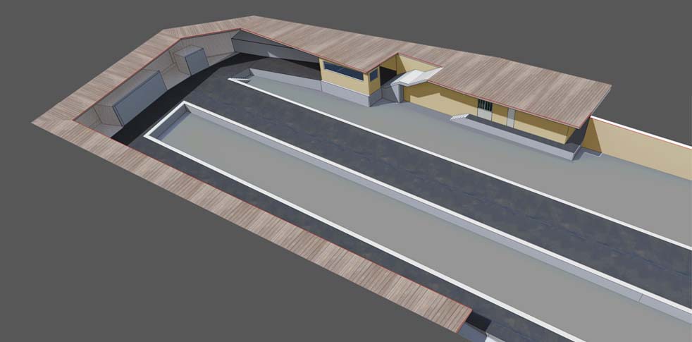 Aménagement des espaces publics du projet urbain des Quatre Chemins à Sceaux