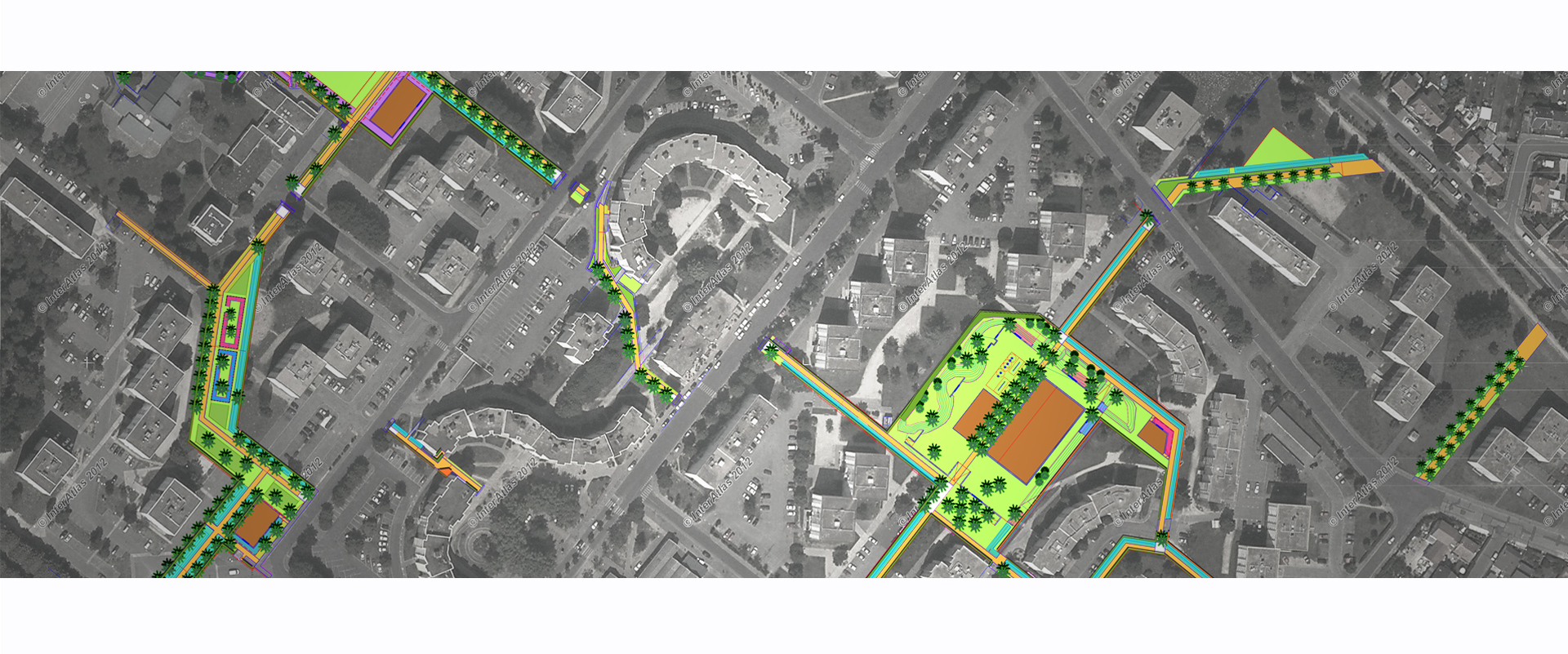 Aménagement des espaces publics du quartier de Presles à Soissons