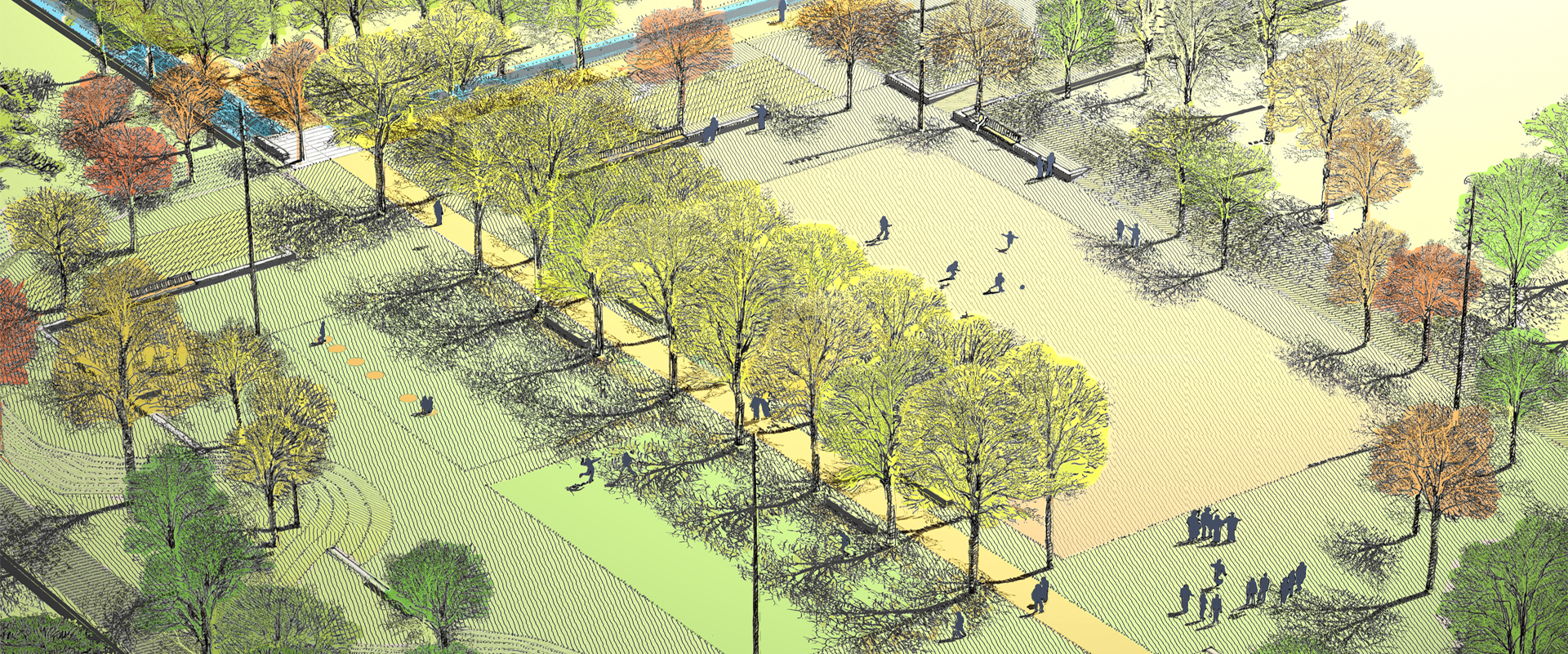 Aménagement des espaces publics du quartier de Presles à Soissons