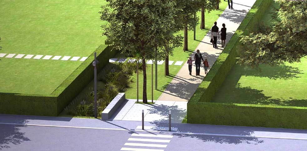 Aménagement des espaces publics du quartier de Presles à Soissons