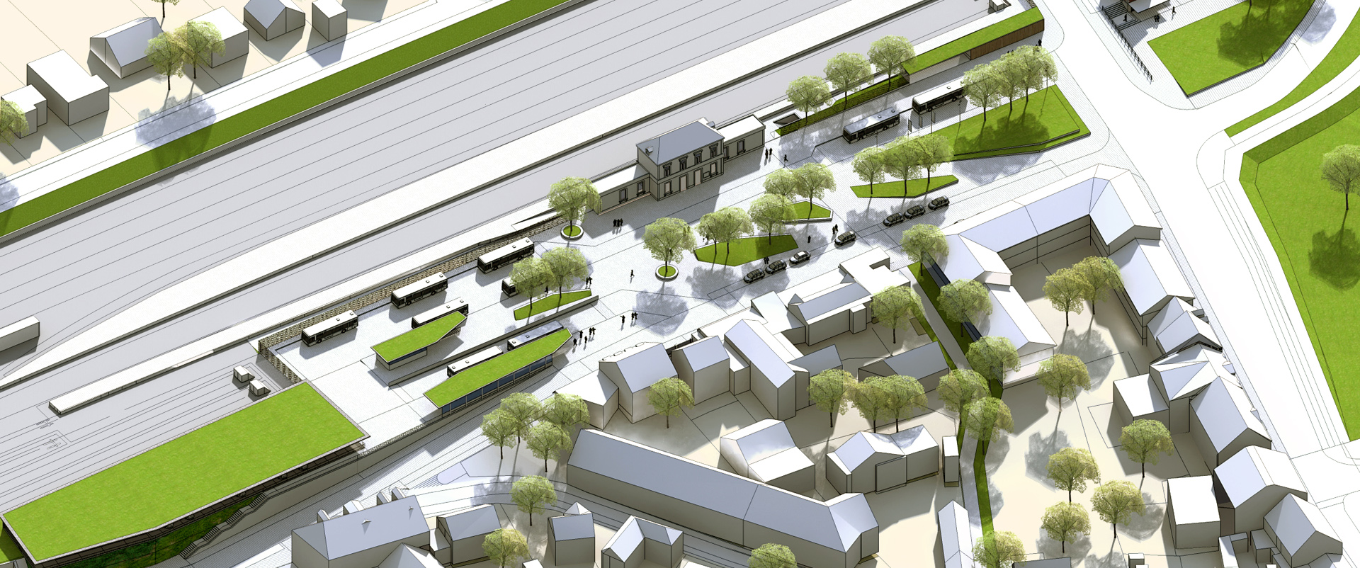 Pôle de mobilités - Gare de Saint-Rémy-lès-Chevreuse
