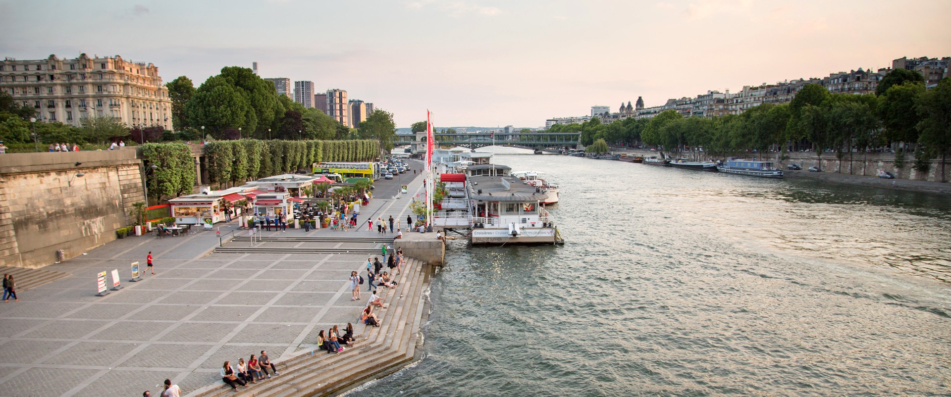 Réaménagement du port de Suffren à Paris