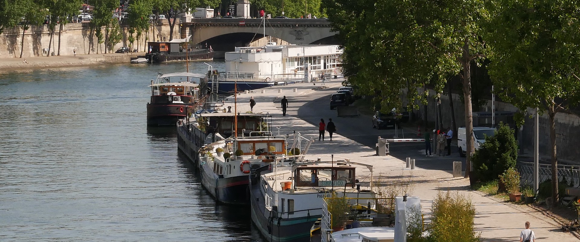 Réaménagement du port de Suffren à Paris