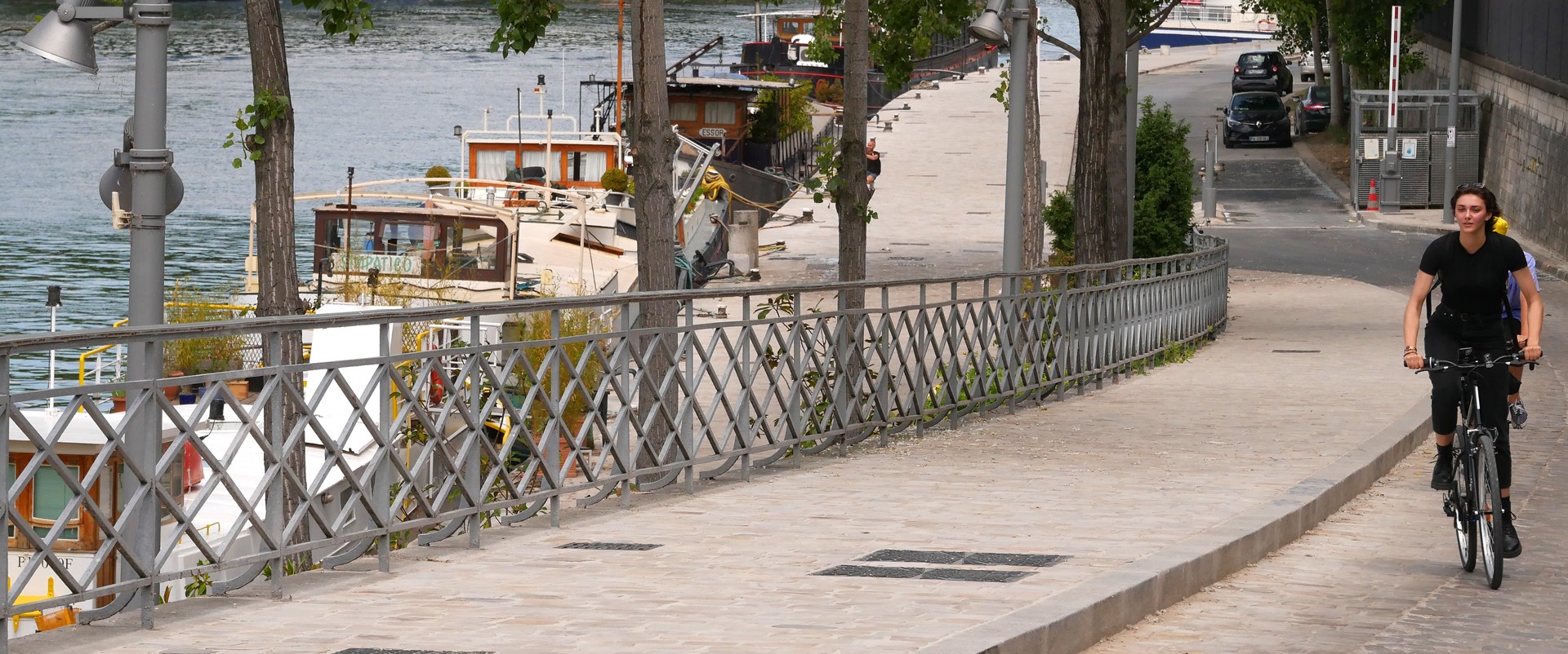 Réaménagement du port de Suffren à Paris