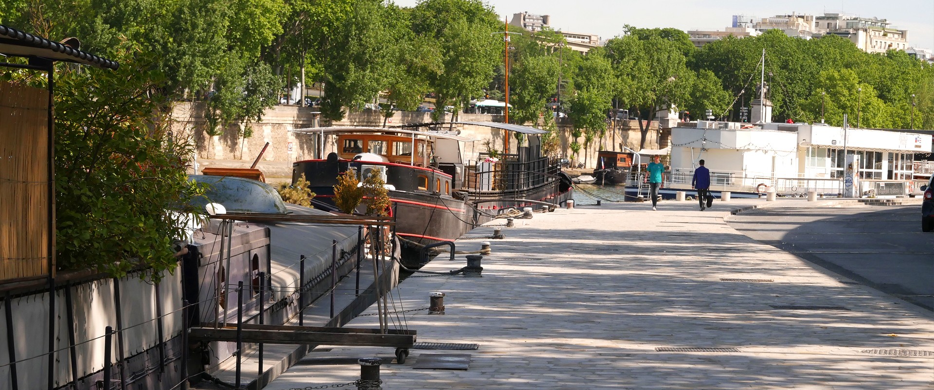 Réaménagement du port de Suffren à Paris