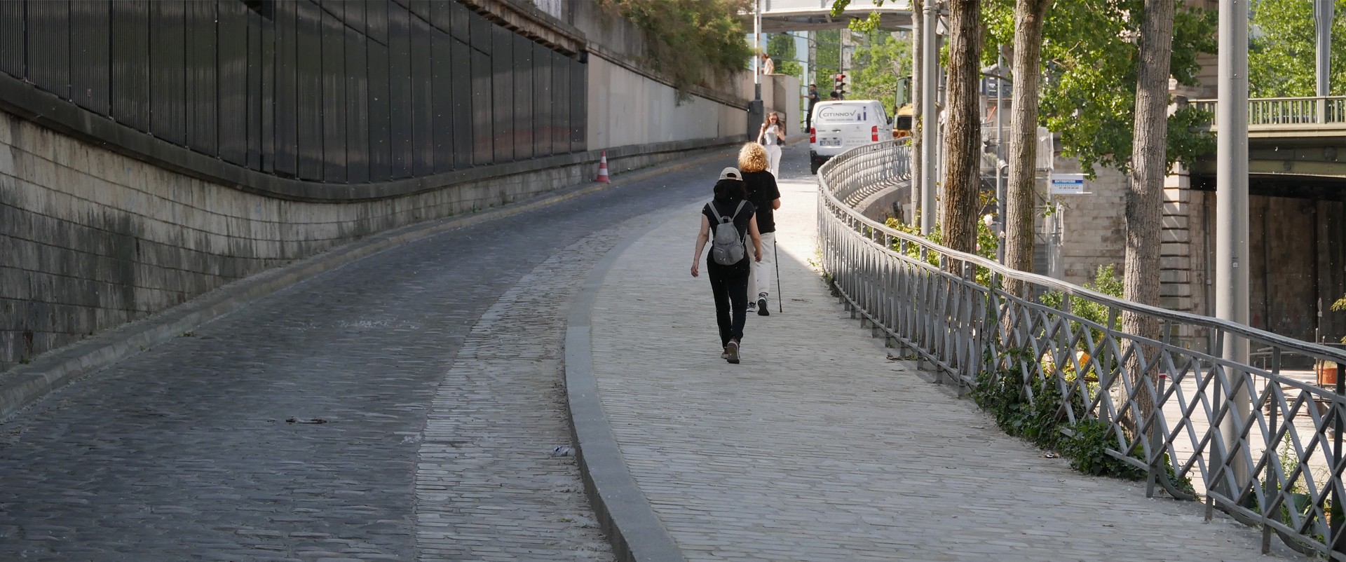 Réaménagement du port de Suffren à Paris