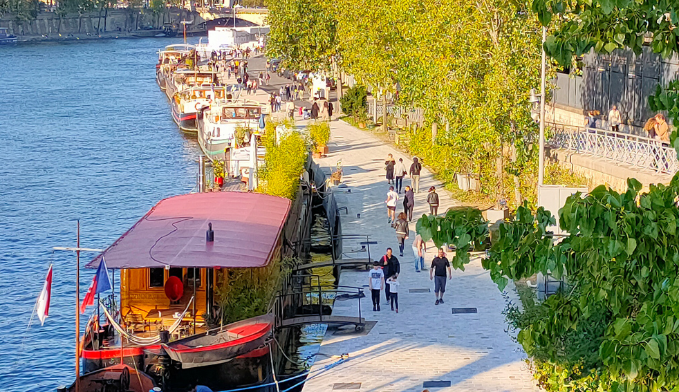 Réaménagement du port de Suffren à Paris
